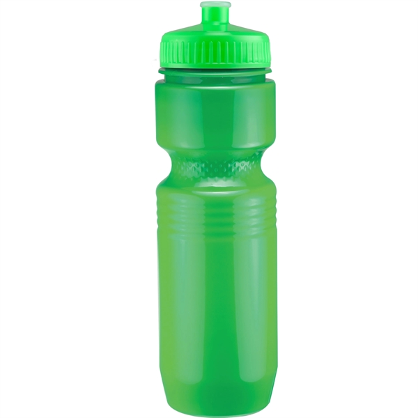 PET solid color sport bottle with push-pull lid that's BPA free... from ASI 43051 CPS / Keystone CPS CPS/Keystone