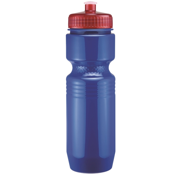 PET solid color sport bottle with push-pull lid that's BPA free... from ASI 43051 CPS / Keystone CPS CPS/Keystone