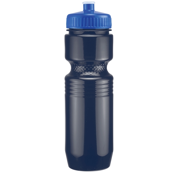 PET solid color sport bottle with push-pull lid that's BPA free... from ASI 43051 CPS / Keystone CPS CPS/Keystone