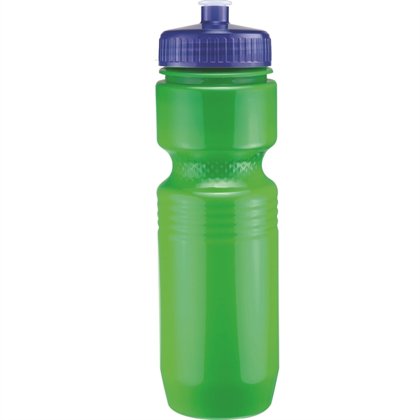 PET solid color sport bottle with push-pull lid that's BPA free... from ASI 43051 CPS / Keystone CPS CPS/Keystone
