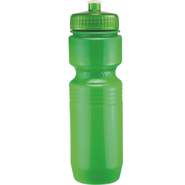 PET solid color sport bottle with push-pull lid that's BPA free... from ASI 43051 CPS / Keystone CPS CPS/Keystone
