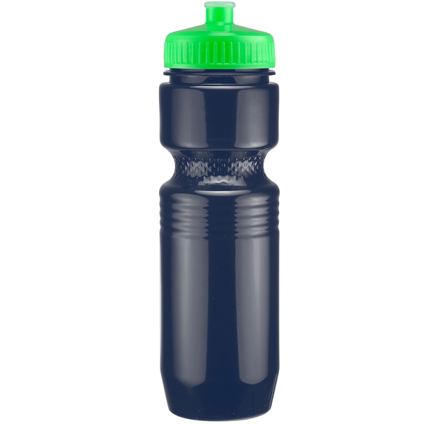 PET solid color sport bottle with push-pull lid that's BPA free... from ASI 43051 CPS / Keystone CPS CPS/Keystone