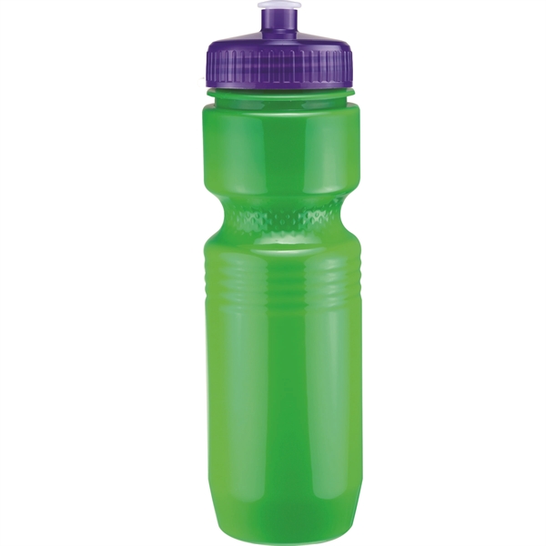 PET solid color sport bottle with push-pull lid that's BPA free... from ASI 43051 CPS / Keystone CPS CPS/Keystone