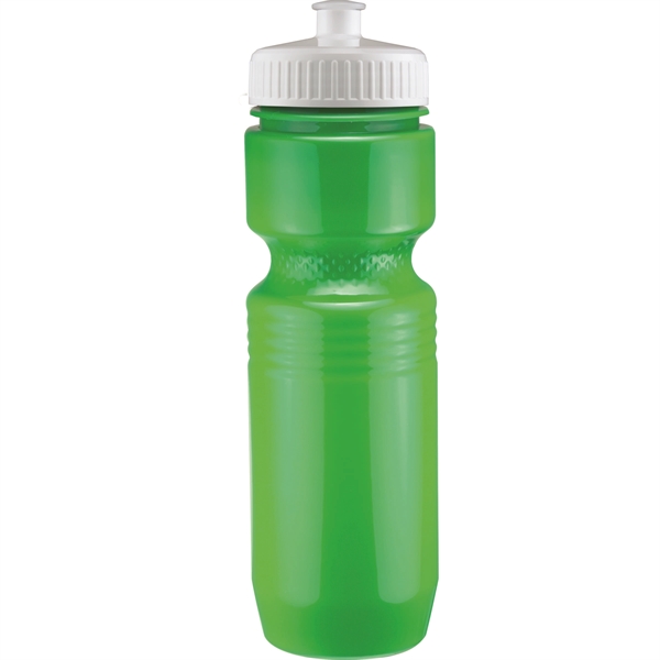 PET solid color sport bottle with push-pull lid that's BPA free... from ASI 43051 CPS / Keystone CPS CPS/Keystone