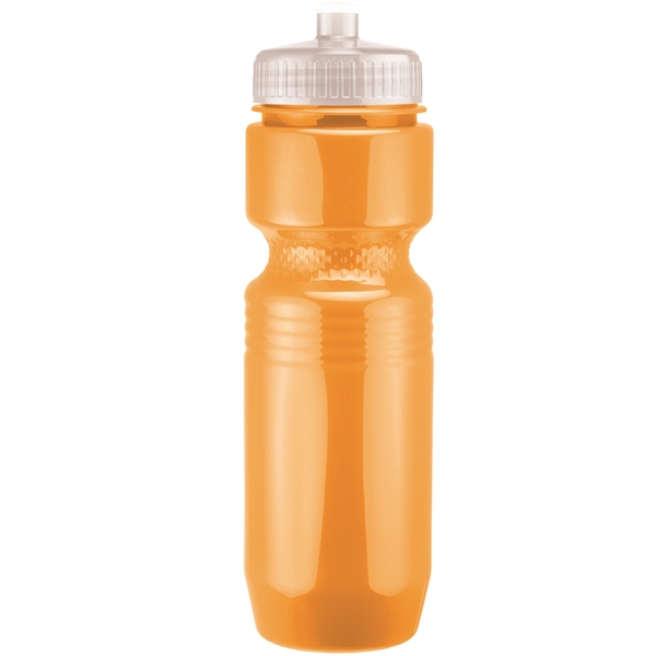 PET solid color sport bottle with push-pull lid that's BPA free... from ASI 43051 CPS / Keystone CPS CPS/Keystone
