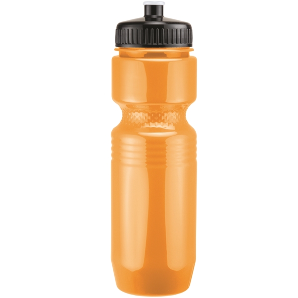 PET solid color sport bottle with push-pull lid that's BPA free... from ASI 43051 CPS / Keystone CPS CPS/Keystone