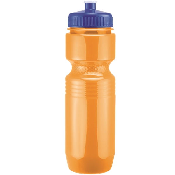 PET solid color sport bottle with push-pull lid that's BPA free... from ASI 43051 CPS / Keystone CPS CPS/Keystone