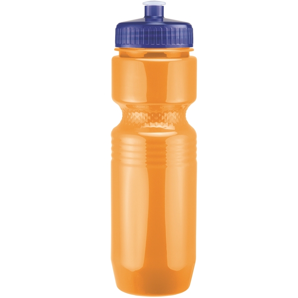 PET solid color sport bottle with push-pull lid that's BPA free... from ASI 43051 CPS / Keystone CPS CPS/Keystone