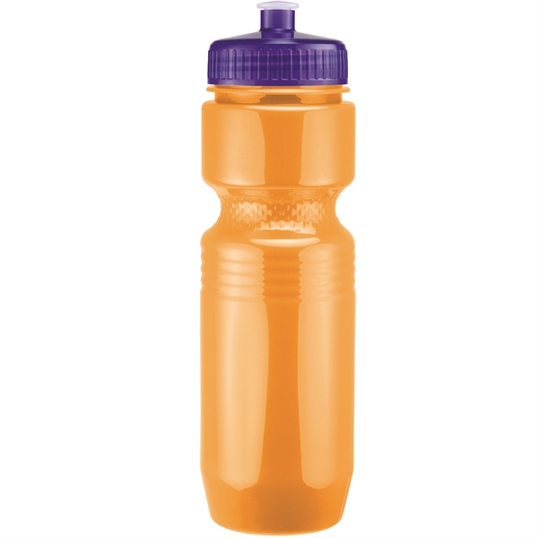 PET solid color sport bottle with push-pull lid that's BPA free... from ASI 43051 CPS / Keystone CPS CPS/Keystone