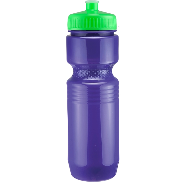 PET solid color sport bottle with push-pull lid that's BPA free... from ASI 43051 CPS / Keystone CPS CPS/Keystone