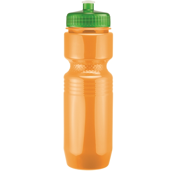 PET solid color sport bottle with push-pull lid that's BPA free... from ASI 43051 CPS / Keystone CPS CPS/Keystone