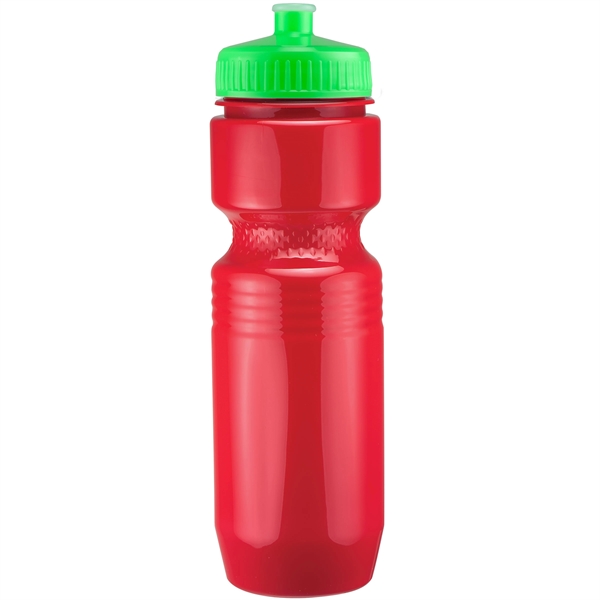 PET solid color sport bottle with push-pull lid that's BPA free... from ASI 43051 CPS / Keystone CPS CPS/Keystone