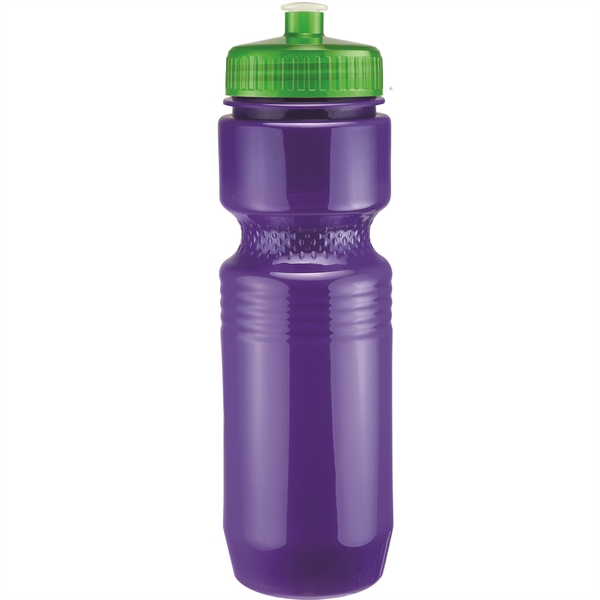 PET solid color sport bottle with push-pull lid that's BPA free... from ASI 43051 CPS / Keystone CPS CPS/Keystone