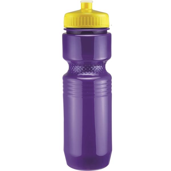 PET solid color sport bottle with push-pull lid that's BPA free... from ASI 43051 CPS / Keystone CPS CPS/Keystone