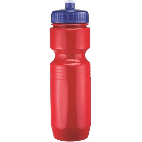 PET solid color sport bottle with push-pull lid that's BPA free... from ASI 43051 CPS / Keystone CPS CPS/Keystone