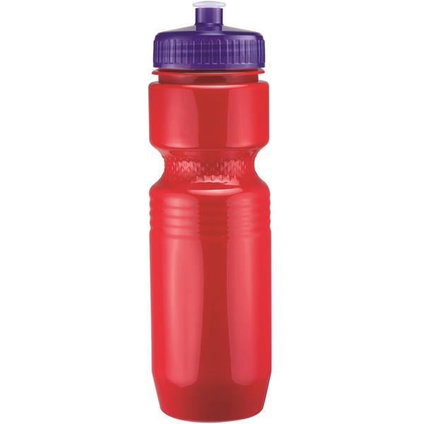 PET solid color sport bottle with push-pull lid that's BPA free... from ASI 43051 CPS / Keystone CPS CPS/Keystone
