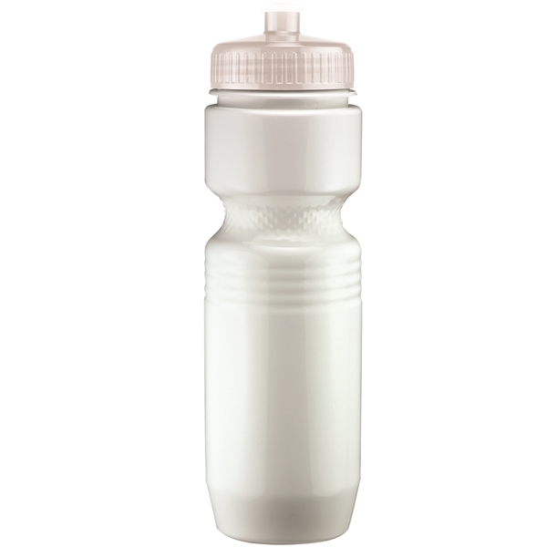 PET solid color sport bottle with push-pull lid that's BPA free... from ASI 43051 CPS / Keystone CPS CPS/Keystone