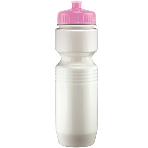 PET solid color sport bottle with push-pull lid that's BPA free... from ASI 43051 CPS / Keystone CPS CPS/Keystone