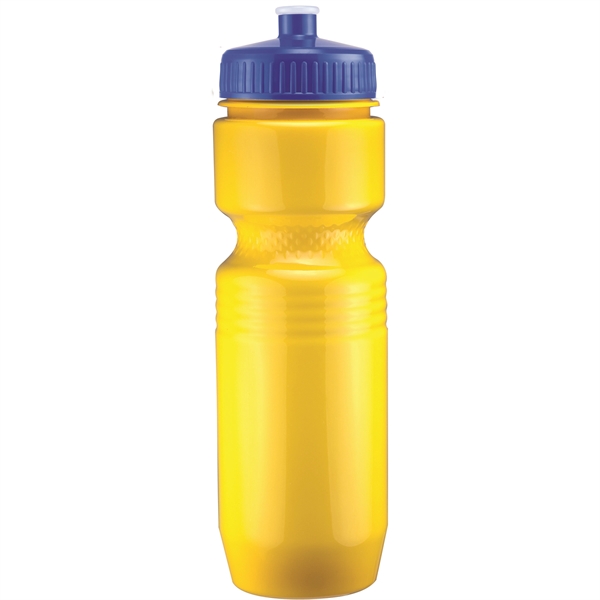 PET solid color sport bottle with push-pull lid that's BPA free... from ASI 43051 CPS / Keystone CPS CPS/Keystone