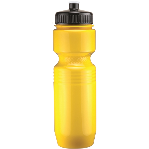 PET solid color sport bottle with push-pull lid that's BPA free... from ASI 43051 CPS / Keystone CPS CPS/Keystone