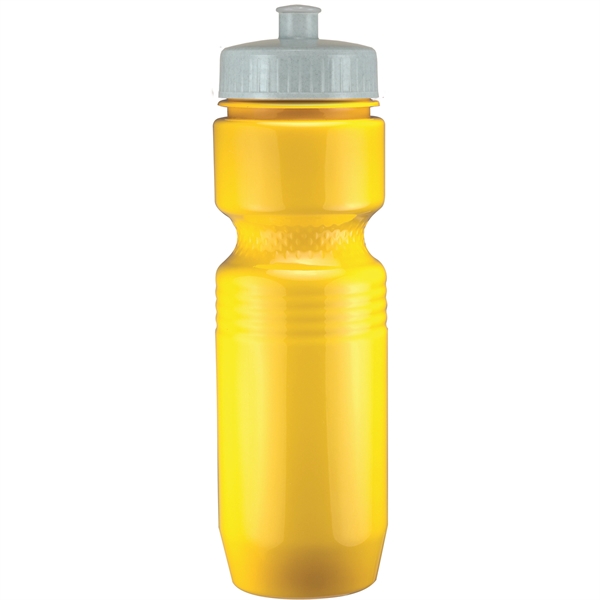 PET solid color sport bottle with push-pull lid that's BPA free... from ASI 43051 CPS / Keystone CPS CPS/Keystone