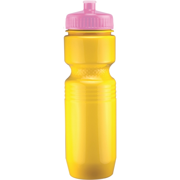 PET solid color sport bottle with push-pull lid that's BPA free... from ASI 43051 CPS / Keystone CPS CPS/Keystone