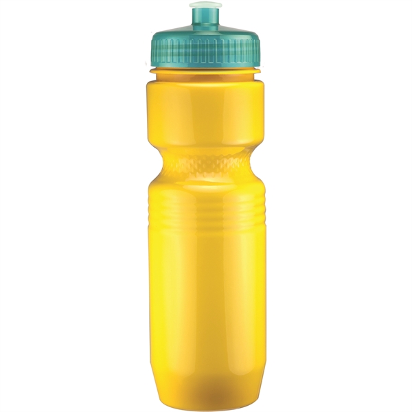 PET solid color sport bottle with push-pull lid that's BPA free... from ASI 43051 CPS / Keystone CPS CPS/Keystone