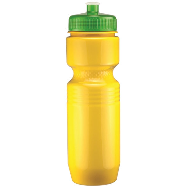 PET solid color sport bottle with push-pull lid that's BPA free... from ASI 43051 CPS / Keystone CPS CPS/Keystone