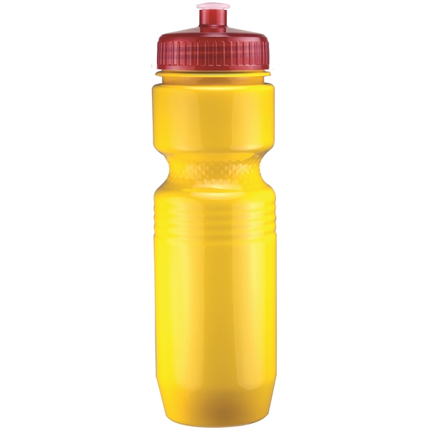 PET solid color sport bottle with push-pull lid that's BPA free... from ASI 43051 CPS / Keystone CPS CPS/Keystone