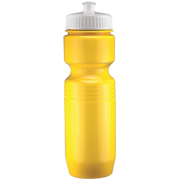 PET solid color sport bottle with push-pull lid that's BPA free... from ASI 43051 CPS / Keystone CPS CPS/Keystone