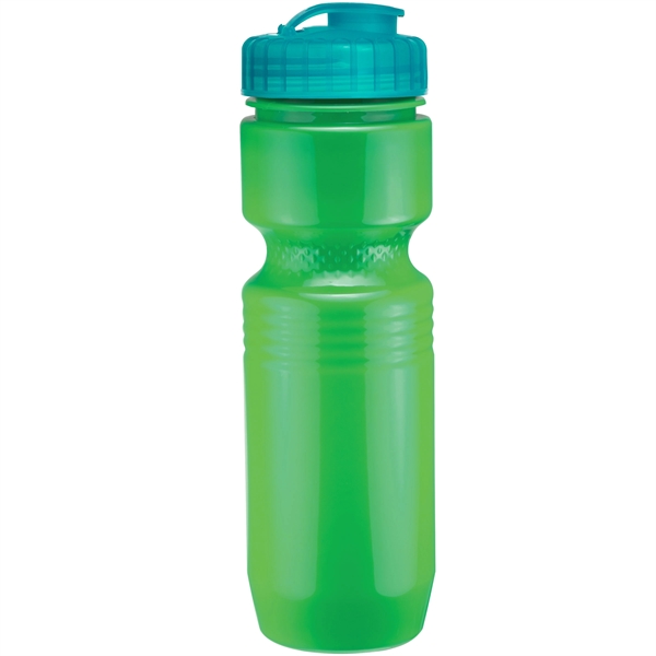 PET solid color sport bottle with flip top lid that's BPA... from ASI 43051 CPS / Keystone CPS CPS/Keystone