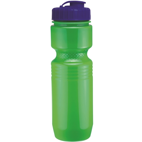 PET solid color sport bottle with flip top lid that's BPA... from ASI 43051 CPS / Keystone CPS CPS/Keystone