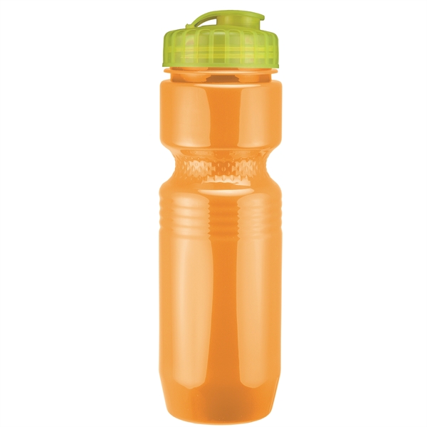 PET solid color sport bottle with flip top lid that's BPA... from ASI 43051 CPS / Keystone CPS CPS/Keystone