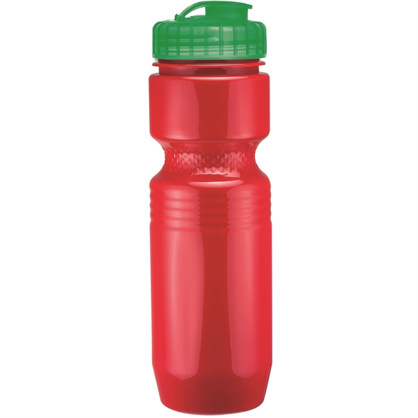 PET solid color sport bottle with flip top lid that's BPA... from ASI 43051 CPS / Keystone CPS CPS/Keystone