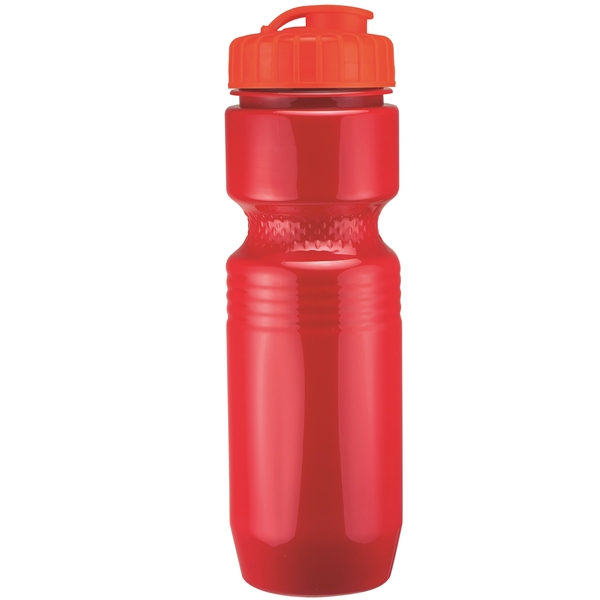 PET solid color sport bottle with flip top lid that's BPA... from ASI 43051 CPS / Keystone CPS CPS/Keystone