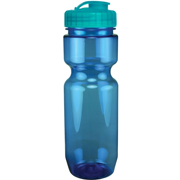 22 oz. BPA free sport bottle that's available in various translucent... from ASI 43051 CPS / Keystone CPS CPS/Keystone