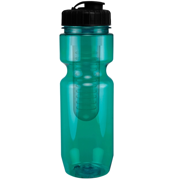 22 oz. BPA free translucent bike sport bottle with infuser and... from ASI 43051 CPS / Keystone CPS CPS/Keystone