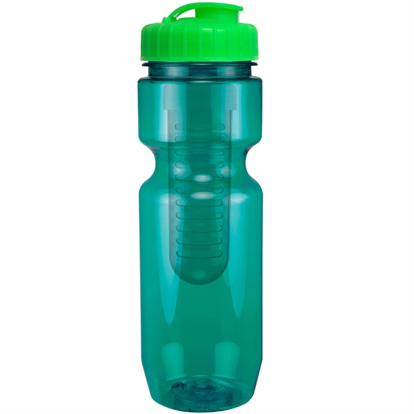 22 oz. BPA free translucent bike sport bottle with infuser and... from ASI 43051 CPS / Keystone CPS CPS/Keystone