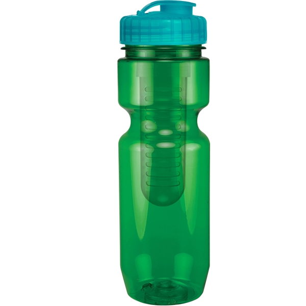 22 oz. BPA free translucent bike sport bottle with infuser and... from ASI 43051 CPS / Keystone CPS CPS/Keystone