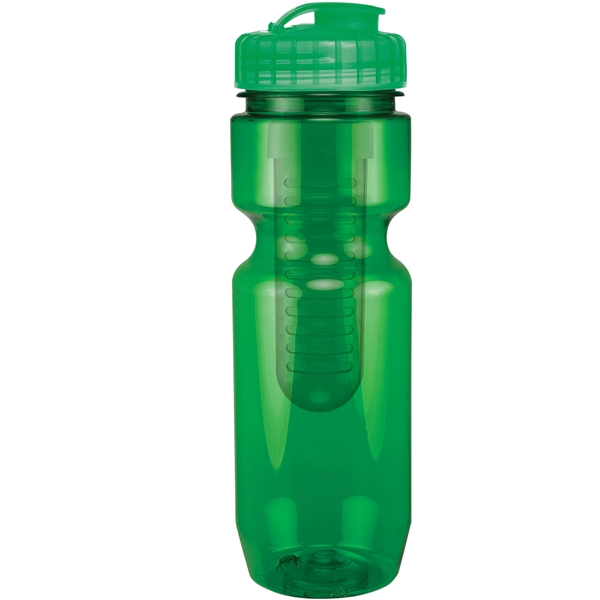 22 oz. BPA free translucent bike sport bottle with infuser and... from ASI 43051 CPS / Keystone CPS CPS/Keystone