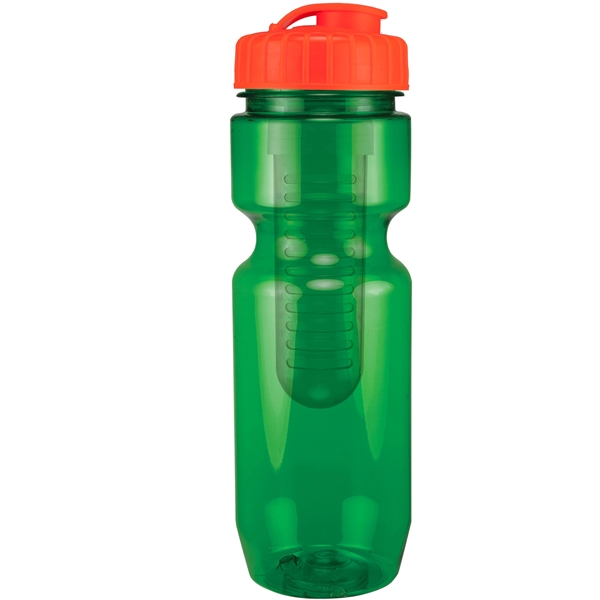 22 oz. BPA free translucent bike sport bottle with infuser and... from ASI 43051 CPS / Keystone CPS CPS/Keystone