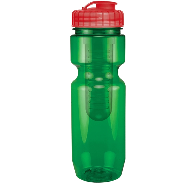 22 oz. BPA free translucent bike sport bottle with infuser and... from ASI 43051 CPS / Keystone CPS CPS/Keystone