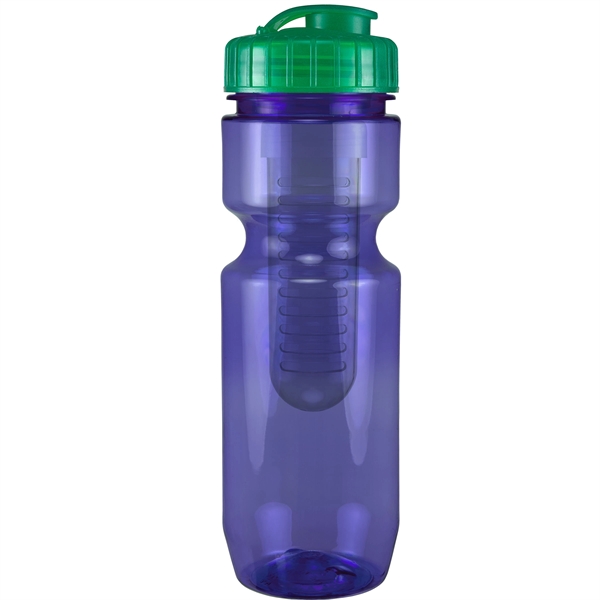 22 oz. BPA free translucent bike sport bottle with infuser and... from ASI 43051 CPS / Keystone CPS CPS/Keystone