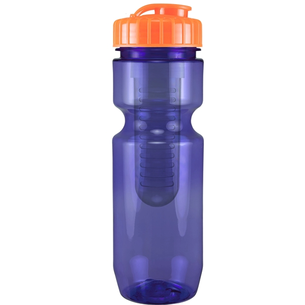 22 oz. BPA free translucent bike sport bottle with infuser and... from ASI 43051 CPS / Keystone CPS CPS/Keystone