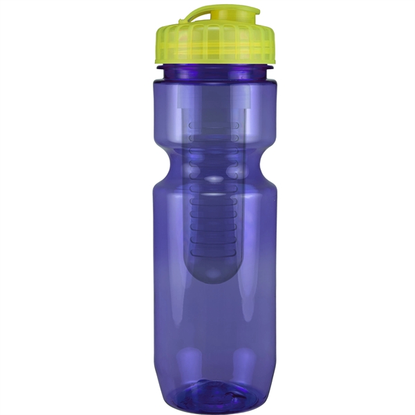 22 oz. BPA free translucent bike sport bottle with infuser and... from ASI 43051 CPS / Keystone CPS CPS/Keystone