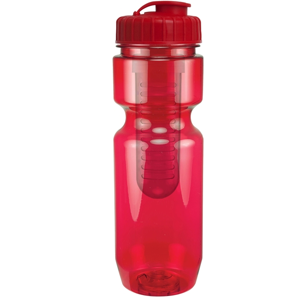 22 oz. BPA free translucent bike sport bottle with infuser and... from ASI 43051 CPS / Keystone CPS CPS/Keystone