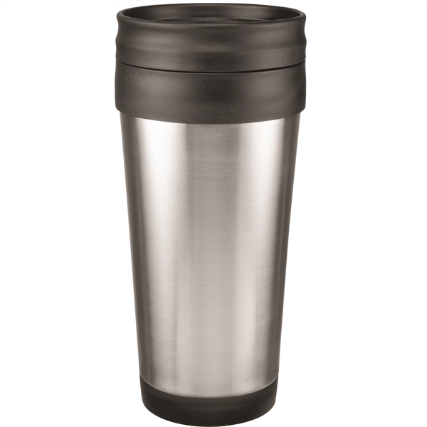 14 oz. stainless steel tumbler with plastic lid and liner that... from ASI 43051 CPS / Keystone CPS CPS/Keystone