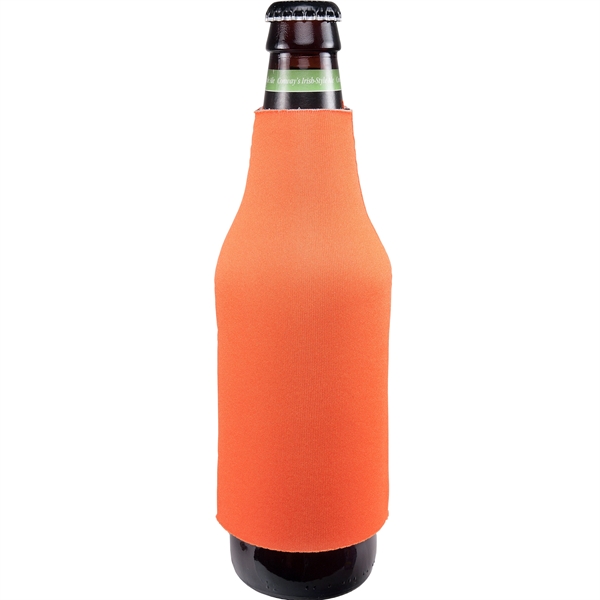 3 1/4"W x 6 1/2"H (lying flat) pullover bottle cooler made... from ASI 43051 CPS / Keystone CPS CPS/Keystone