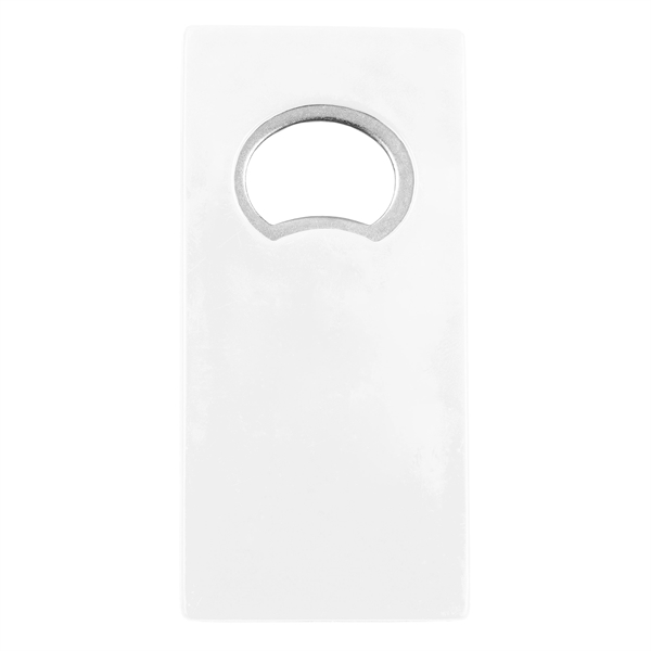 Rectangle Metal Bottle Opener with Magnet.... from ASI 43051 CPS / Keystone CPS CPS/Keystone