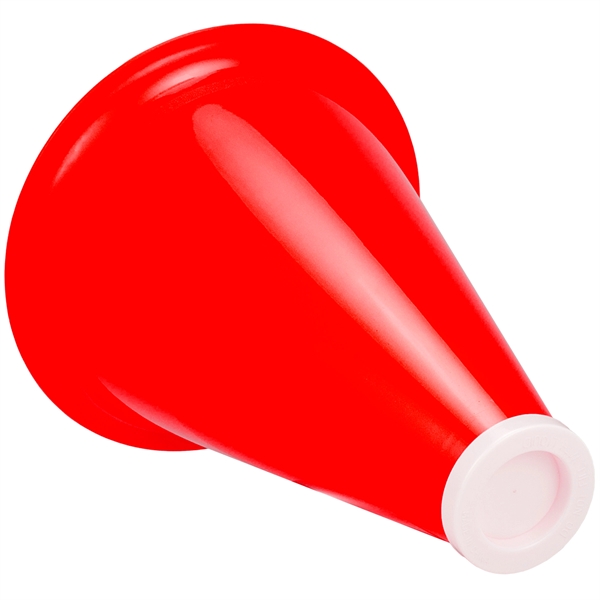 8 1/2" H x 6 3/8" diameter (widest point) megaphone offered... from ASI 43051 CPS / Keystone CPS CPS/Keystone